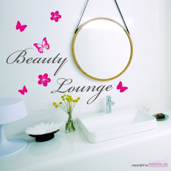 Wandtattoo Beauty Lounge