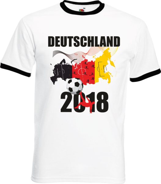Herren T-Shirt WM 2018 Motiv 5 Russland Spielfeld