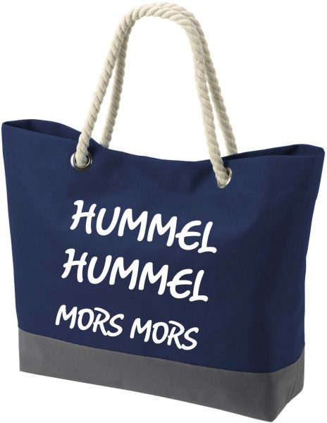 Shopper Bag Einkaufstasche Maritim Nautical Hummel Hummel Mors Mors