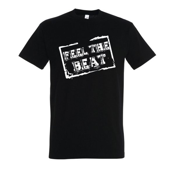 Herren T-Shirt Techno Feel The Beat
